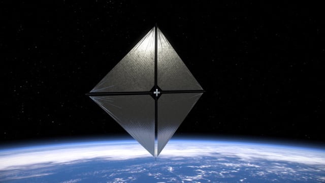 Sunlit Triumph - NASA's Solar Powered Spacecraft Embarks on Historic Journey