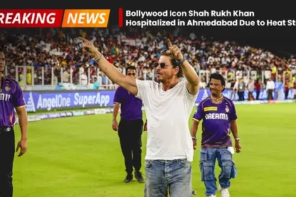 Bollywood Icon Shah Rukh Khan Hospitalized in Ahmedabad Due to Heat Stroke.
