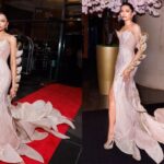 Fluttering Elegance- Mona Patel Soars in Enchanting Butterfly Gown at Met Gala 2024
