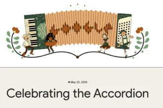 Google Doodle Honors the Accordion: Celebrating the Heartbeat of Folk Music.