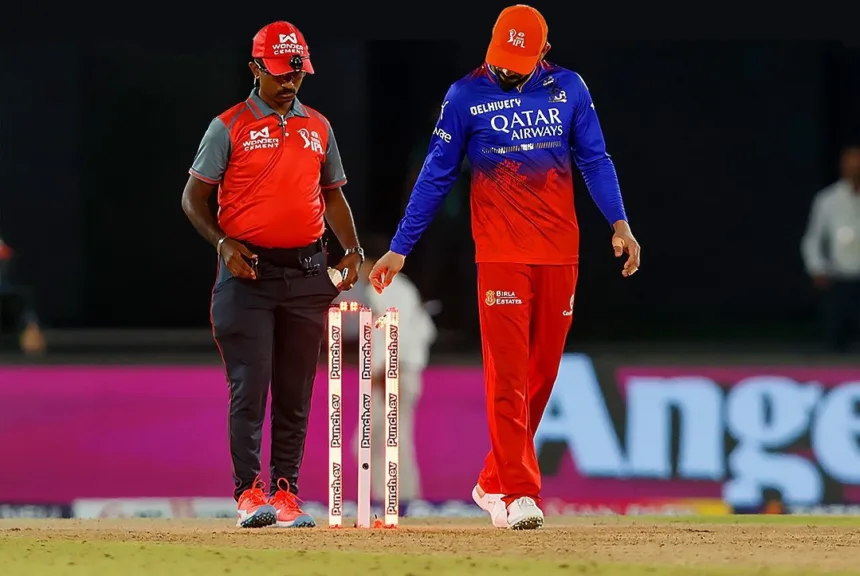 Kohli's Bails: A Symbolic Farewell as RCB's Journey Ends in IPL 2024