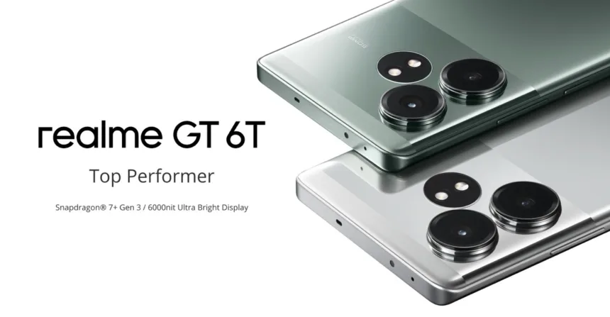 Realme GT 6T Unveiled: A Powerhouse Gaming Smartphone with Premium Features.