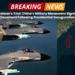 Taiwan's Trial China's Military Maneuver Large