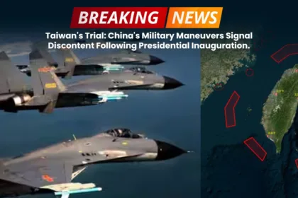 Taiwan's Trial China's Military Maneuver Large
