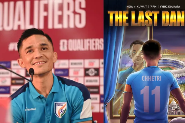 Sunil Chhetri Bids Farewell to International Football in World Cup Qualifier Against Kuwait